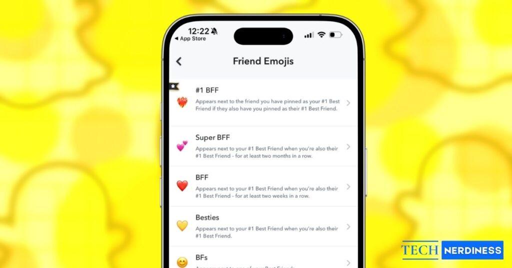All snapchat symbols and their meanings