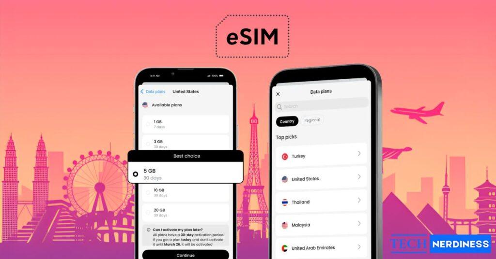 Best esim apps for iphone and android